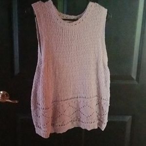 Crochet tank top